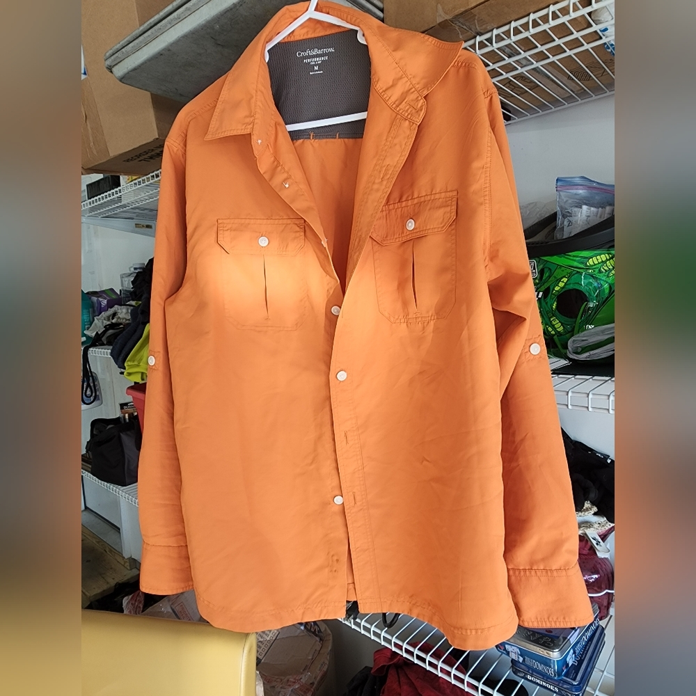 Croft & Barrow long-sleeved performance shirt